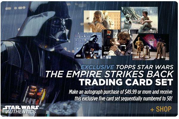 Star Wars Authentics - The Empire Strikes back trading card set